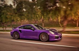 Porsche 911 Turbo by HRE Wheels 2015 года